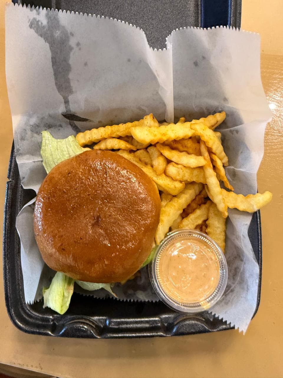 Combo Meal (Ham Burger, Fries,   Fountain Drink.)